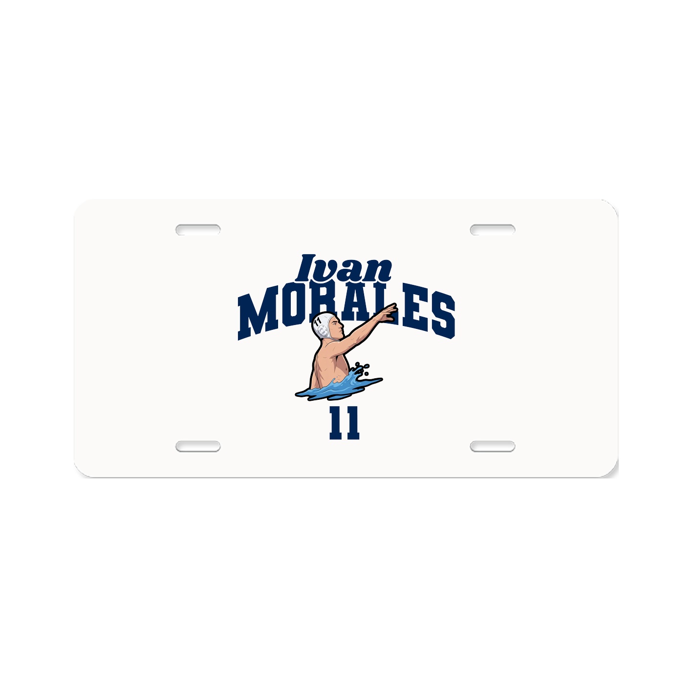 License Plate — Signature Arch in Classic