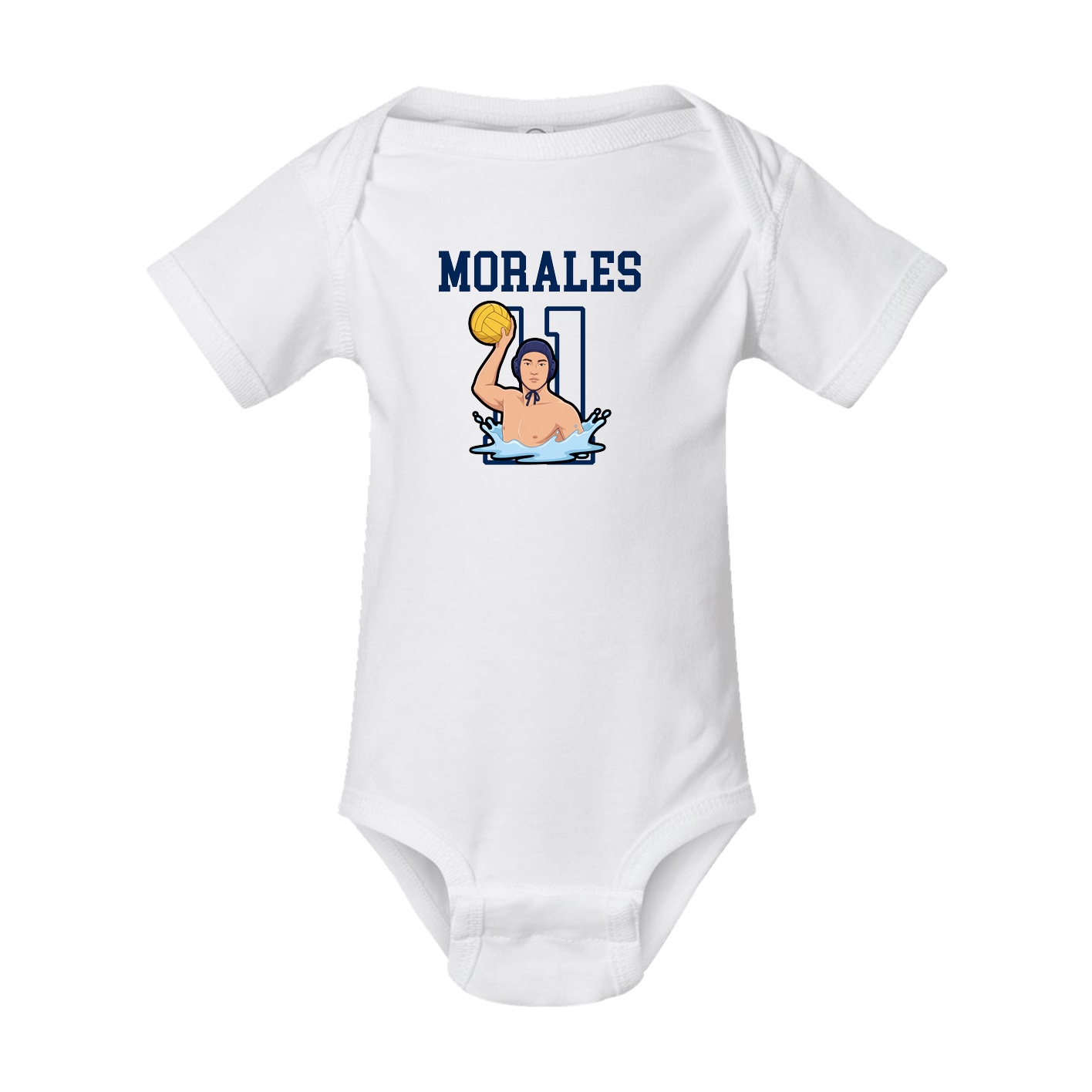 Baby Onesie — Shirsey in White