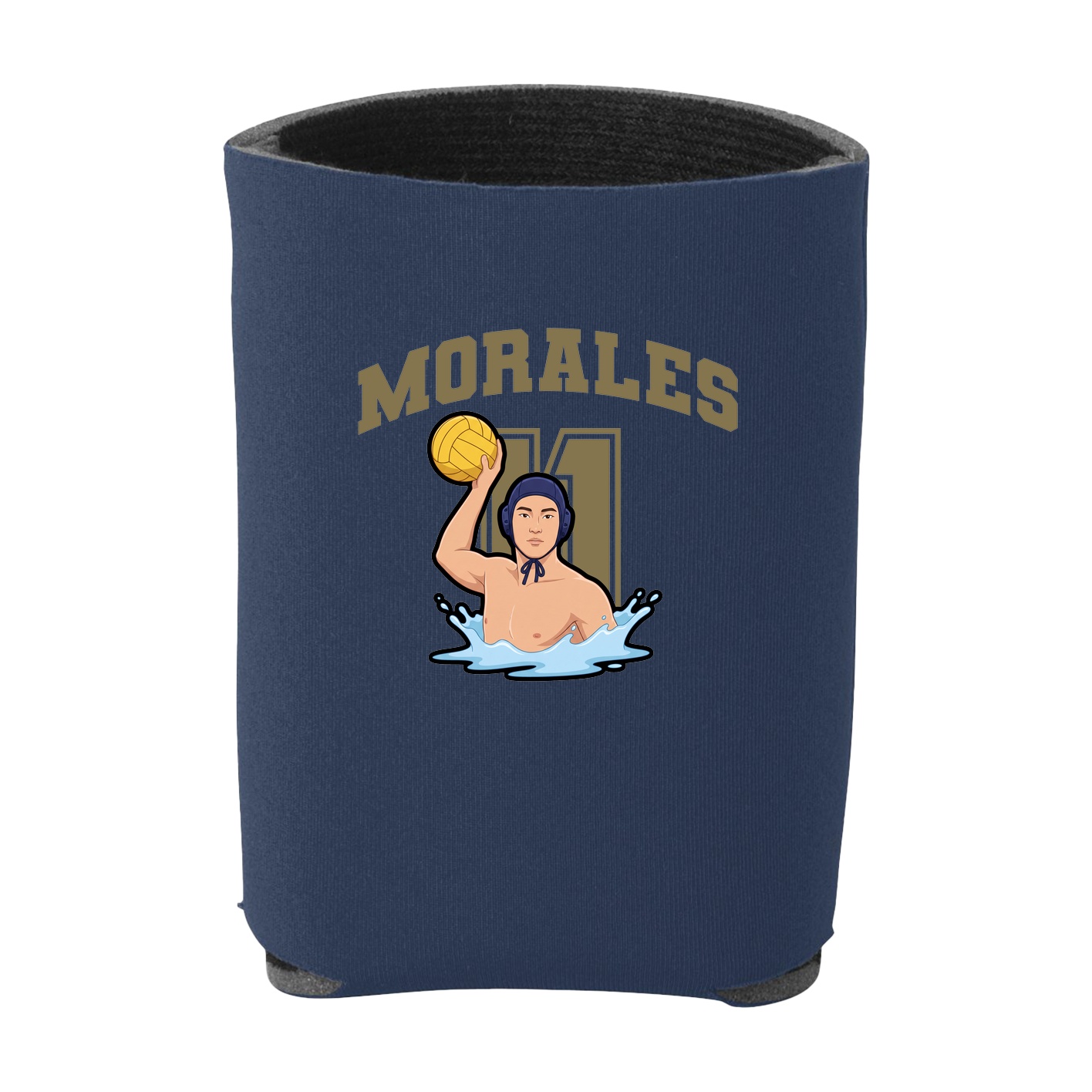 Can Holder — Number in Navy