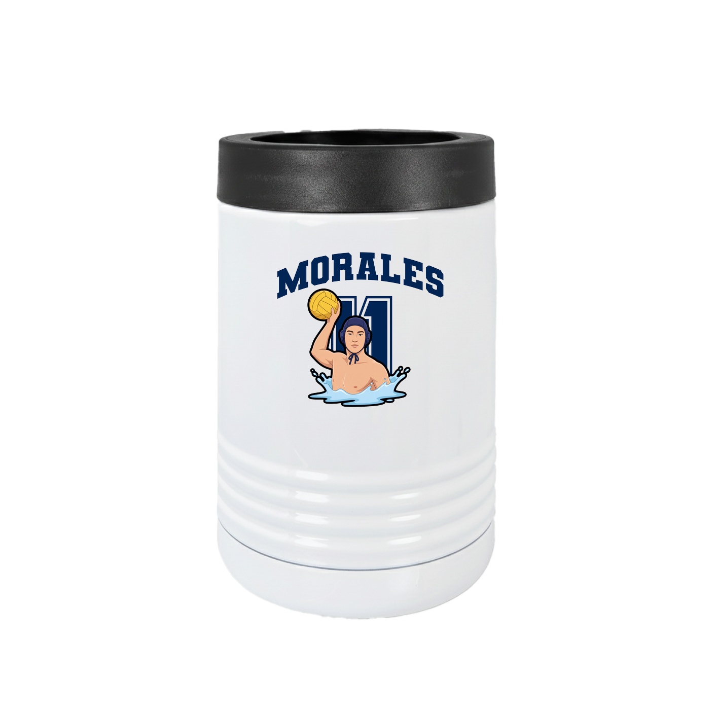 Beverage Holder — Number in White