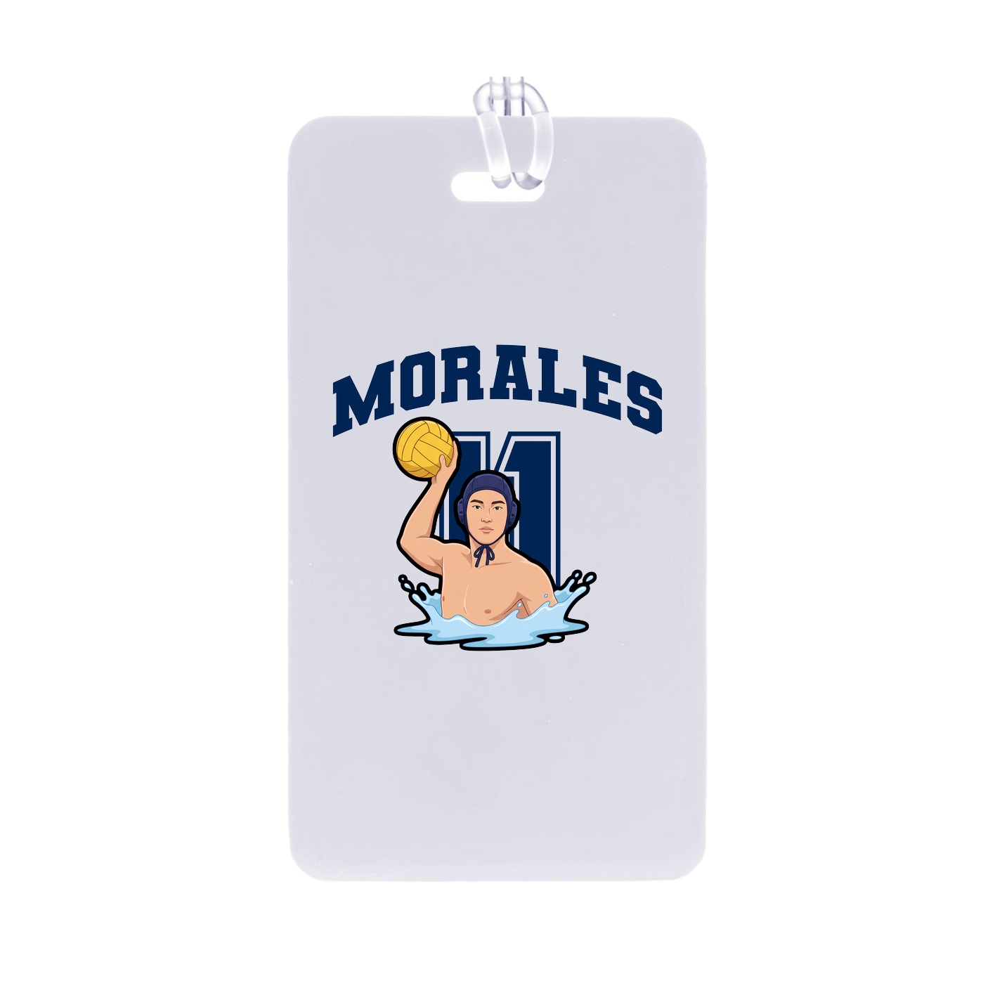 Bag Tag — Number in Classic