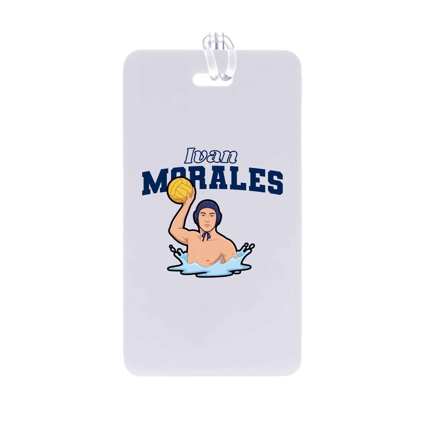 Bag Tag — Name Arch in Classic