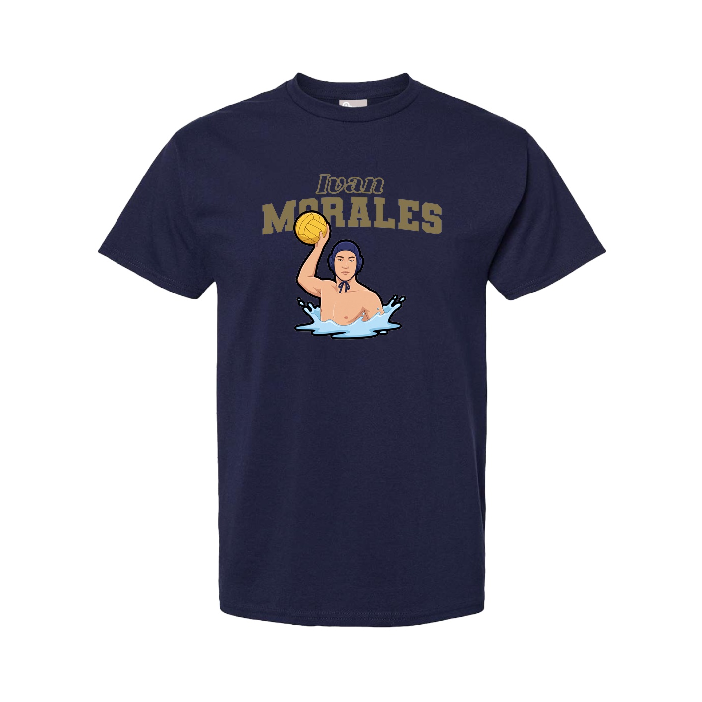 Tee — Name Arch in Navy