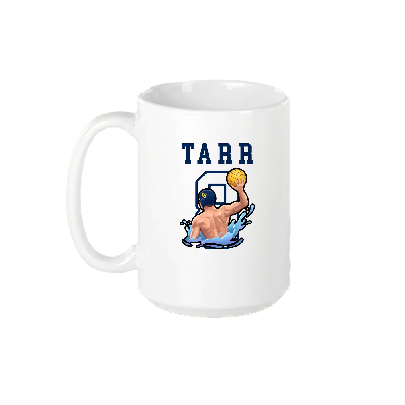 15oz Coffee Mug — Shirsey in White
