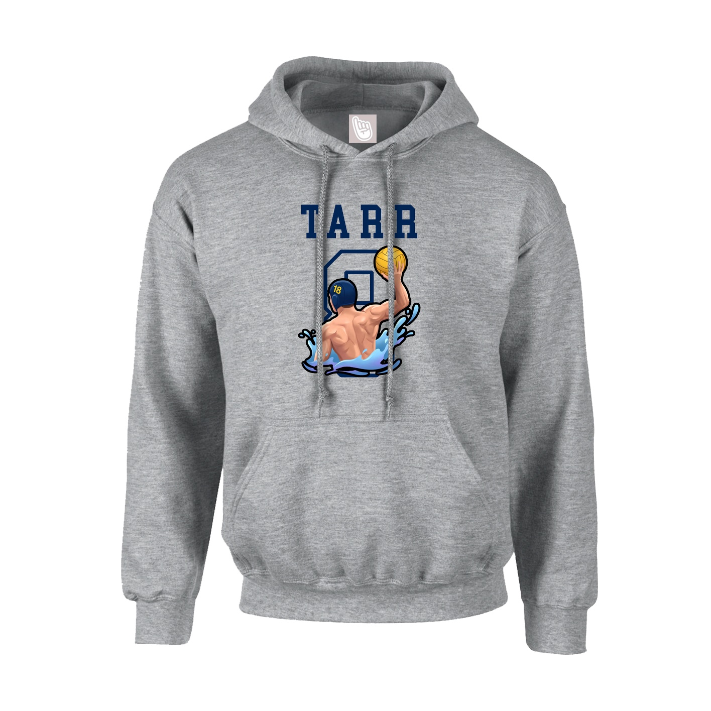 Hoodie — Shirsey in Grey