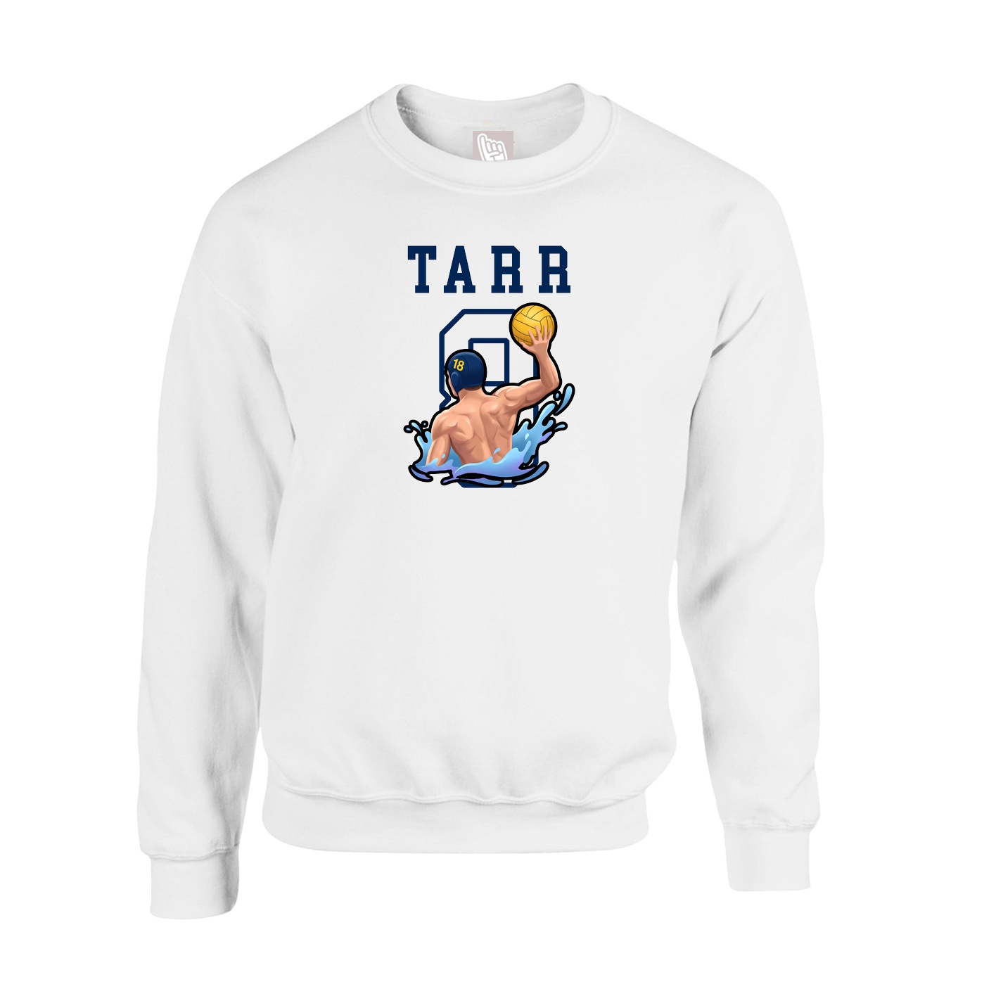 Fleece Crew — Shirsey in White