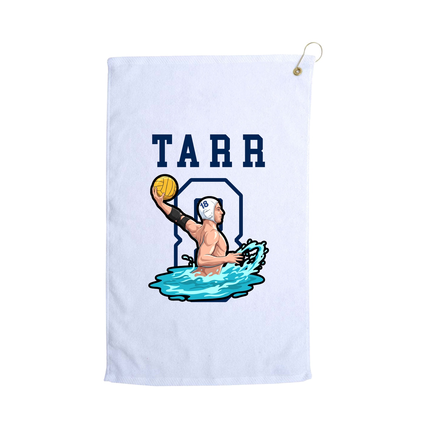 Golf Towel — Shirsey in White