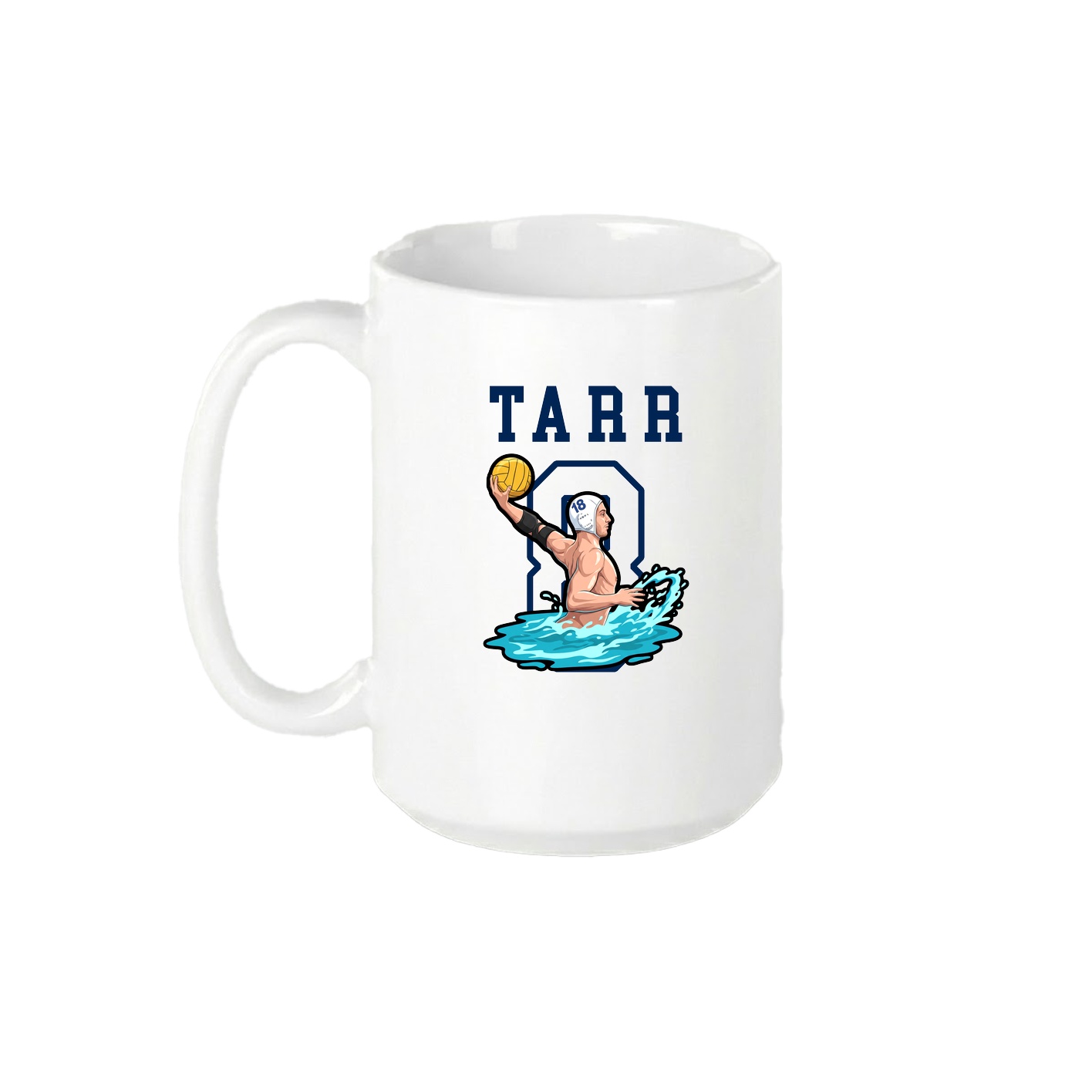 15oz Coffee Mug — Shirsey in White