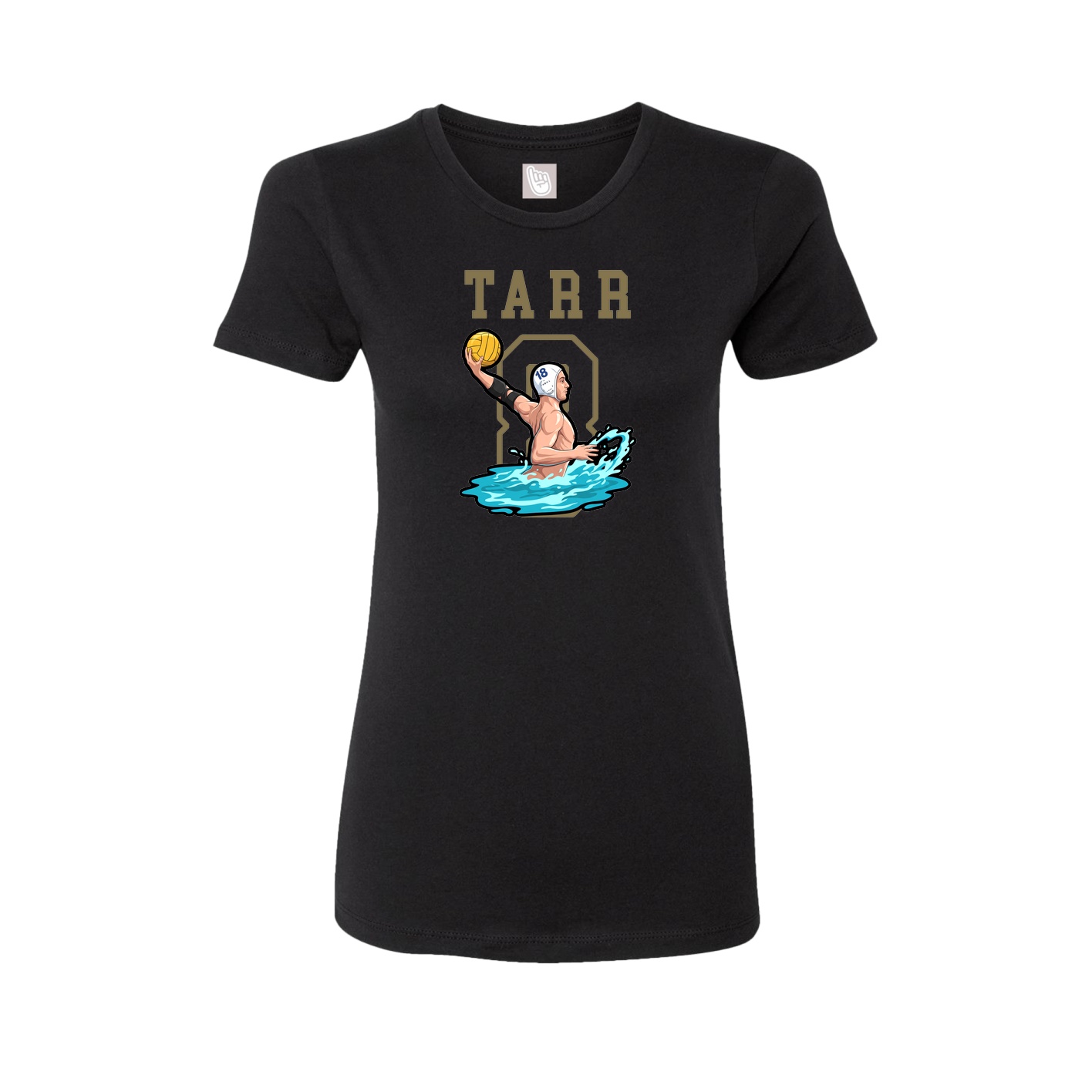 Fitted Women's Tee — Shirsey in Black