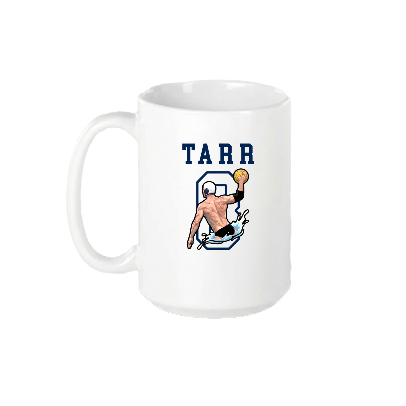 15oz Coffee Mug — Shirsey in White