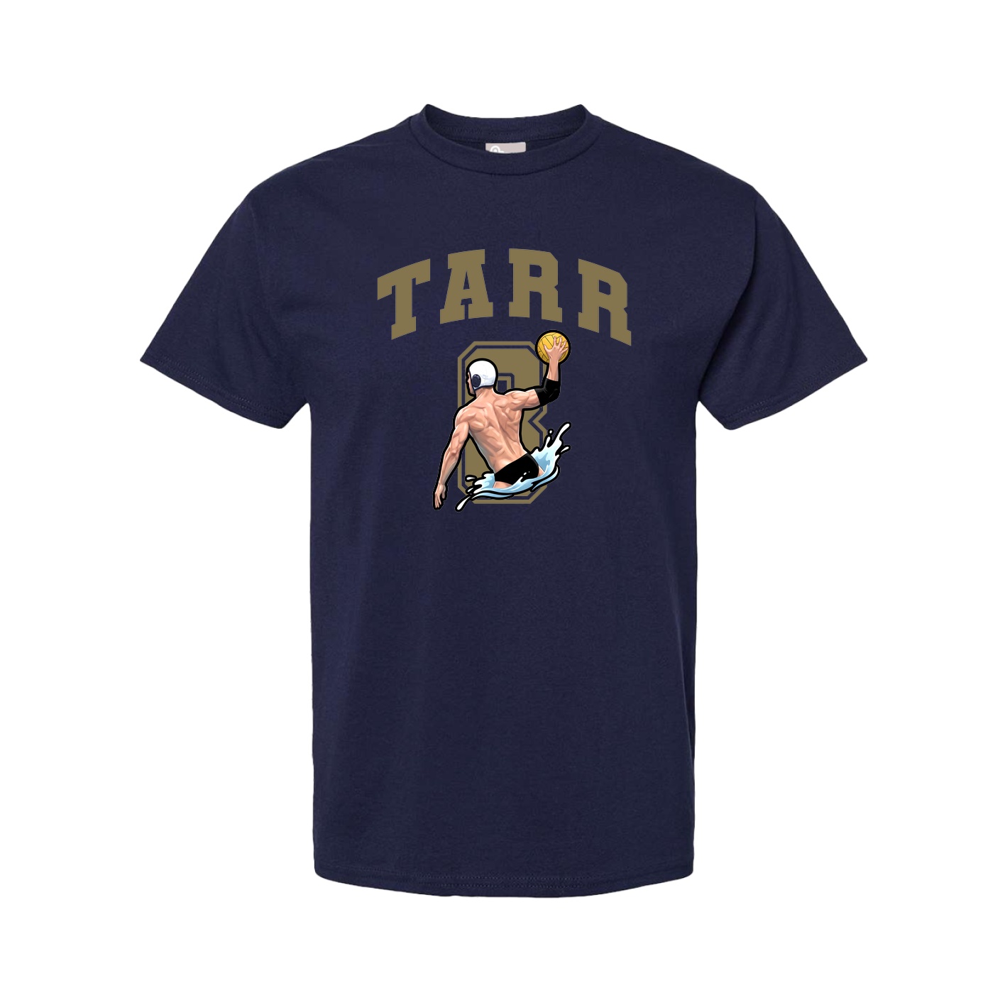 Tee — Number in Navy