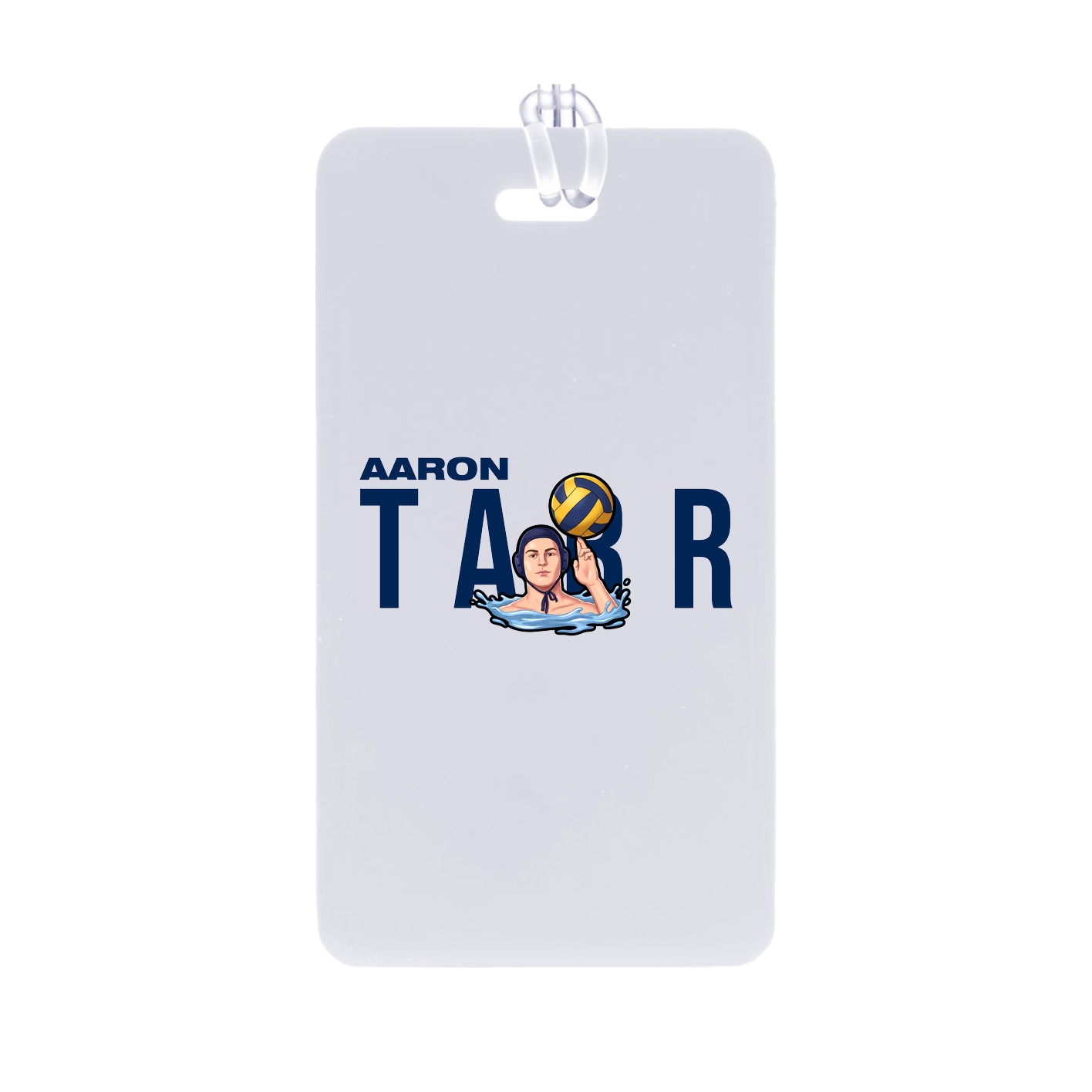 Bag Tag — Player Name in Classic