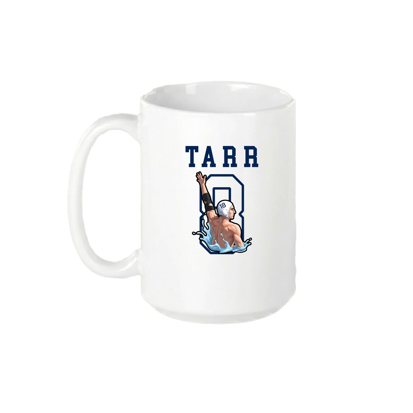 15oz Coffee Mug — Shirsey in White