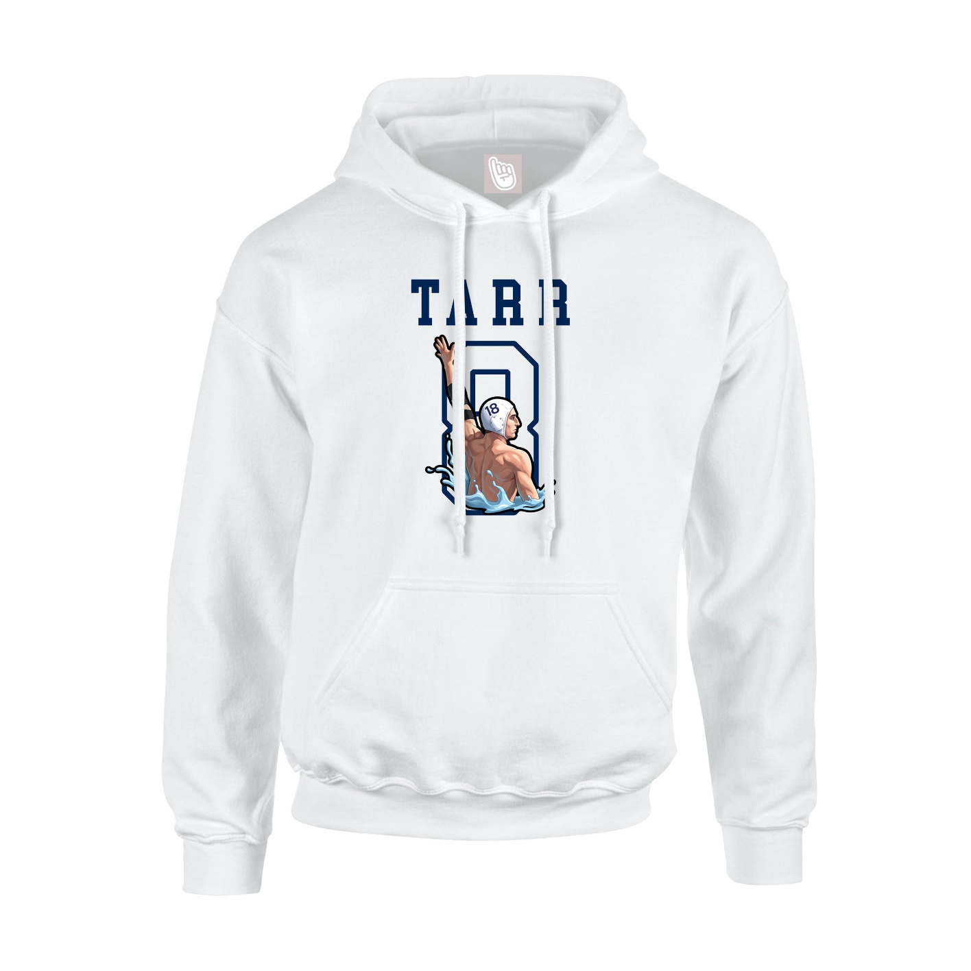 Hoodie — Shirsey in White