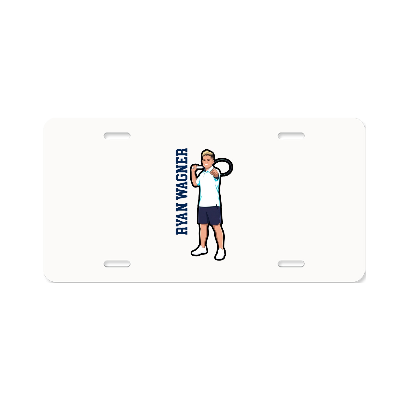 Aluminum License Plate