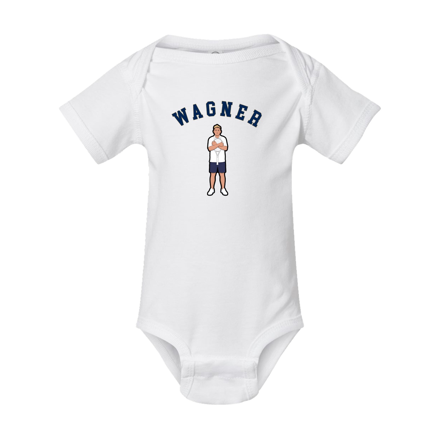 Baby Onesie — Shirsey Arch in White