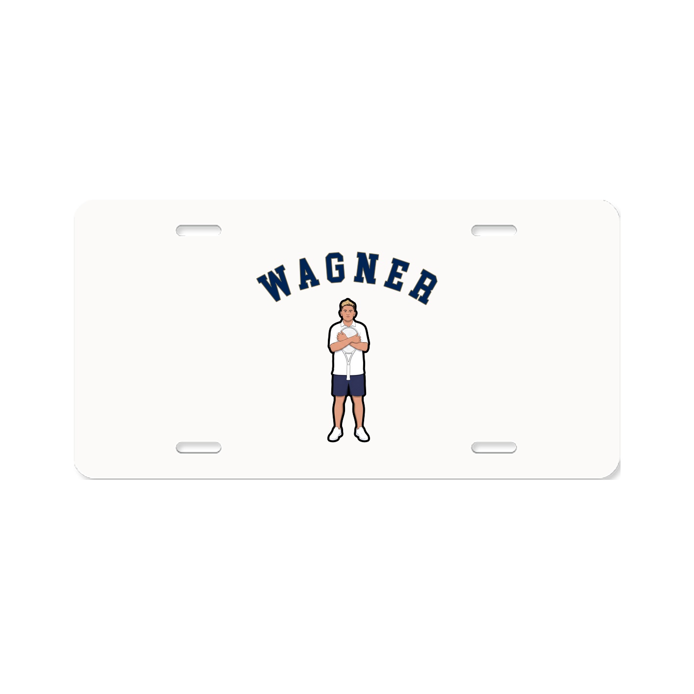 License Plate — Shirsey Arch in Classic