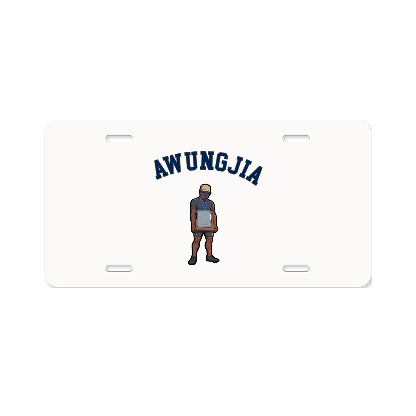 License Plate — Shirsey Arch in Classic