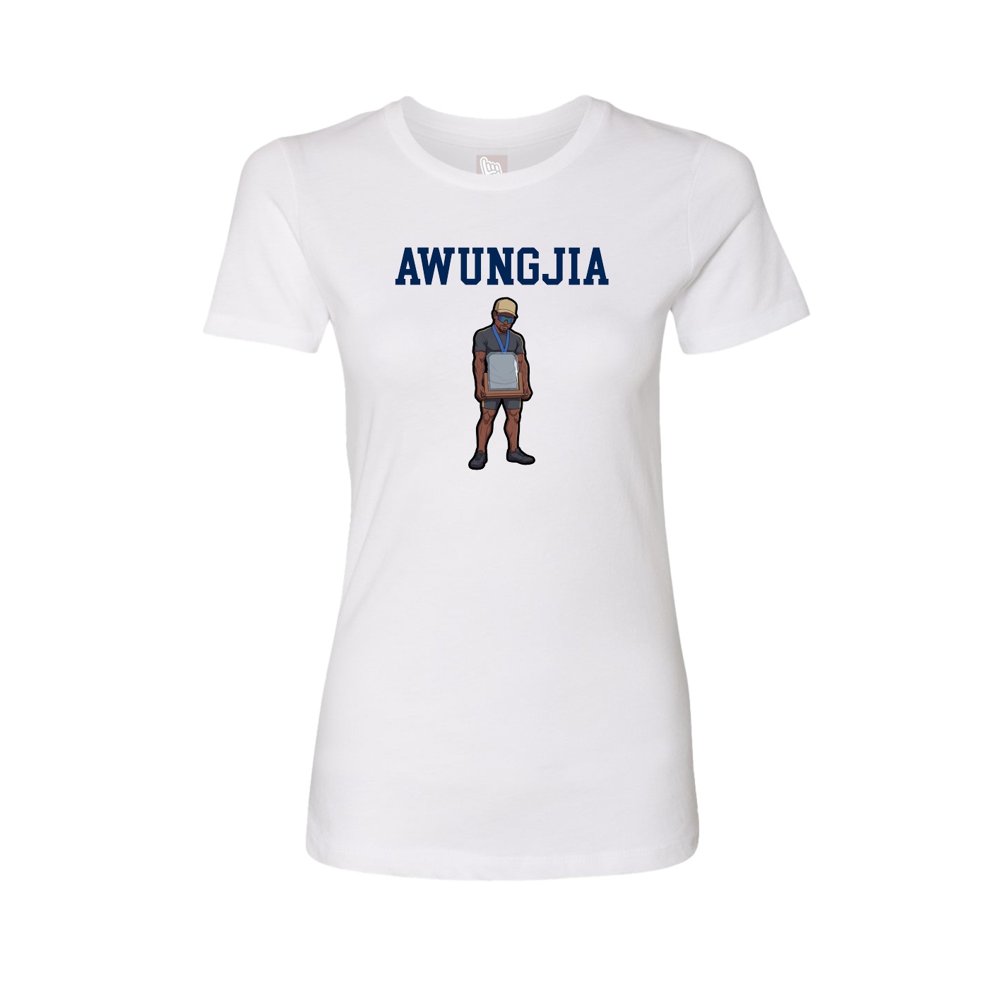 Fitted Women's Tee — Shirsey in White
