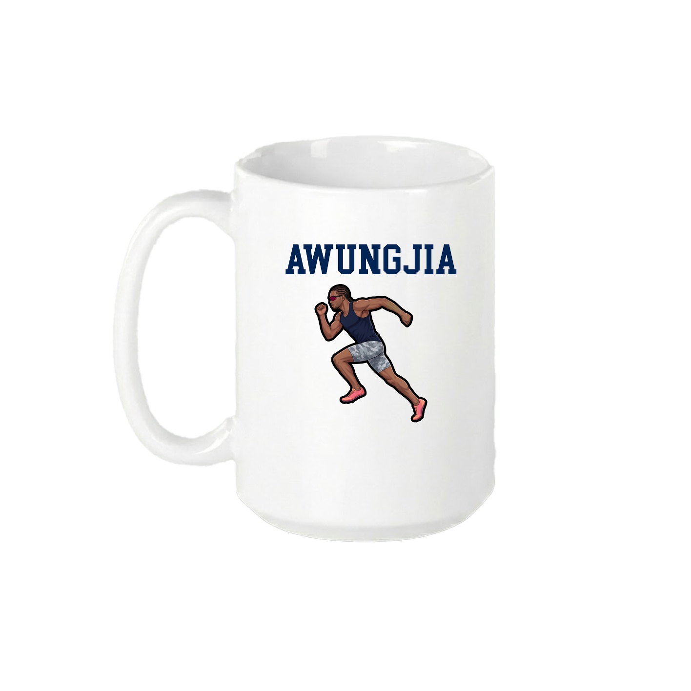 15oz Coffee Mug — Shirsey in White