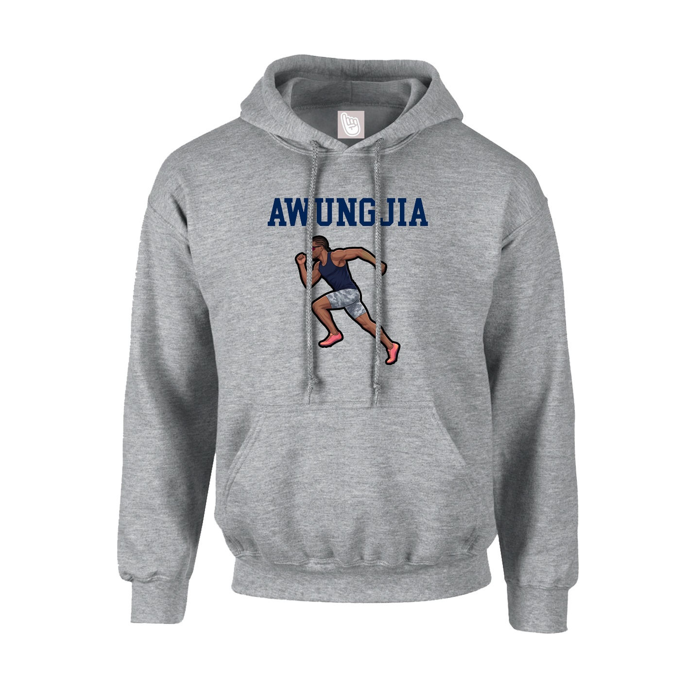 Hoodie — Shirsey in Grey