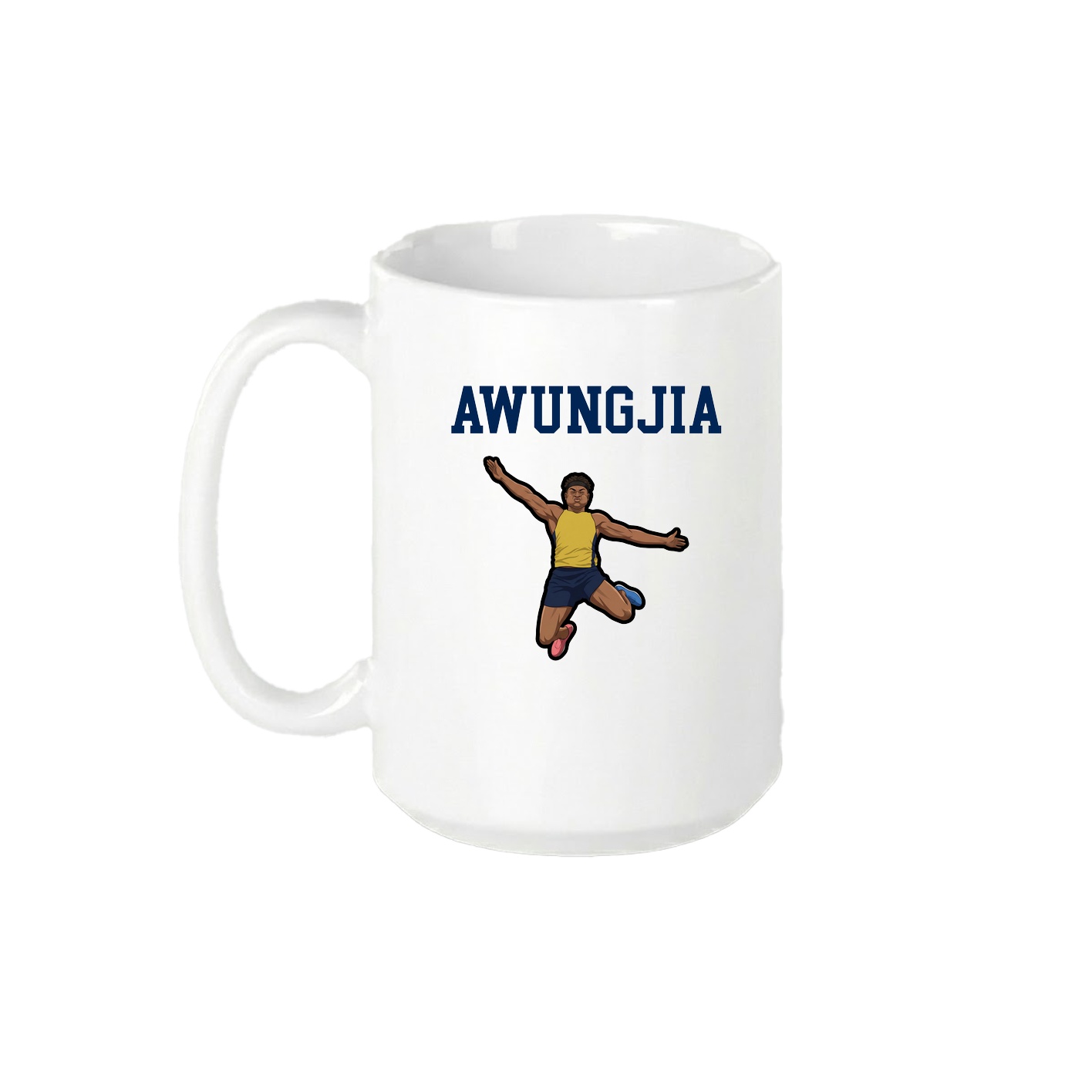 15oz Coffee Mug — Shirsey in White