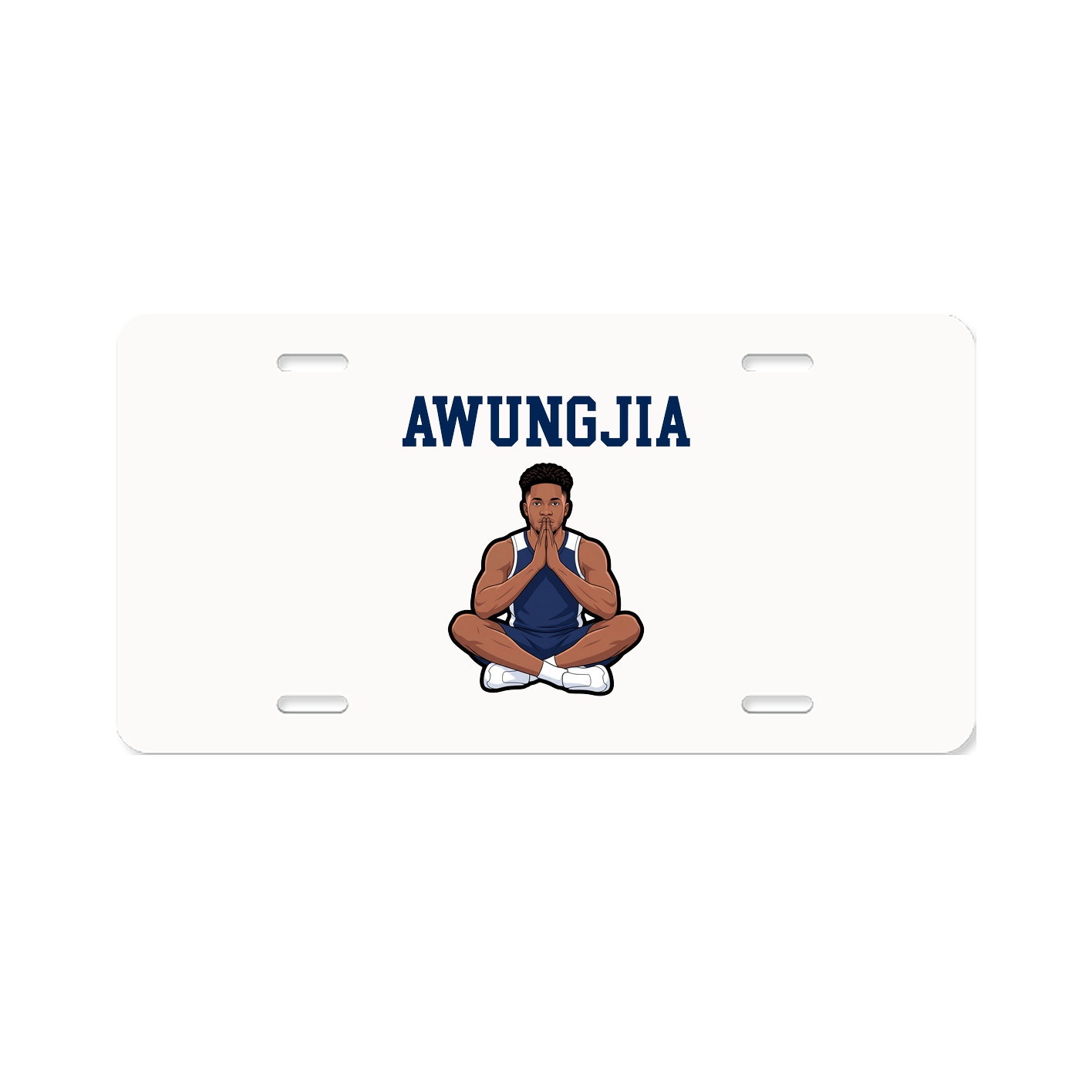 License Plate — Shirsey in Classic