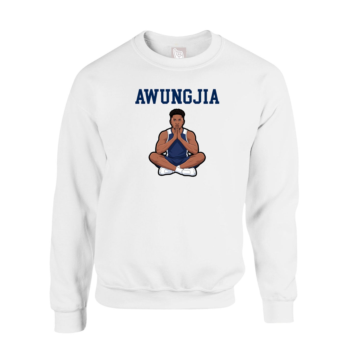 Fleece Crew — Shirsey in White