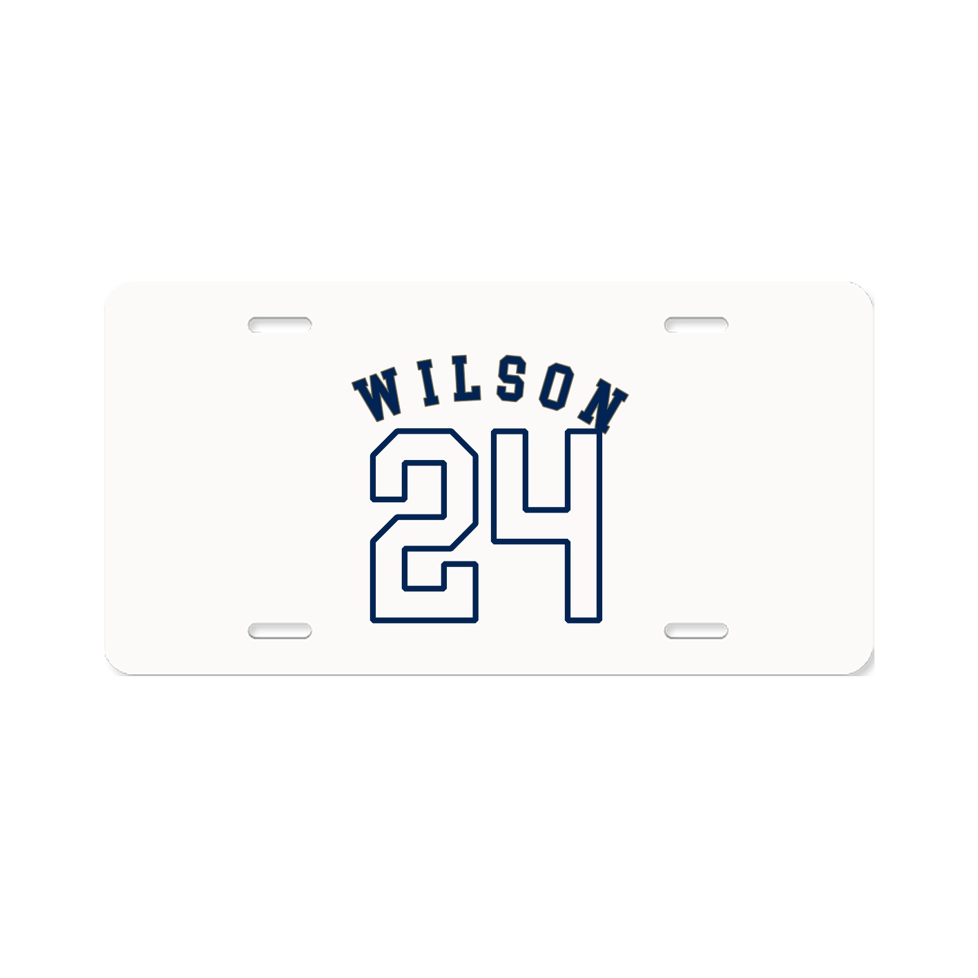 License Plate — Shirsey Arch in Classic