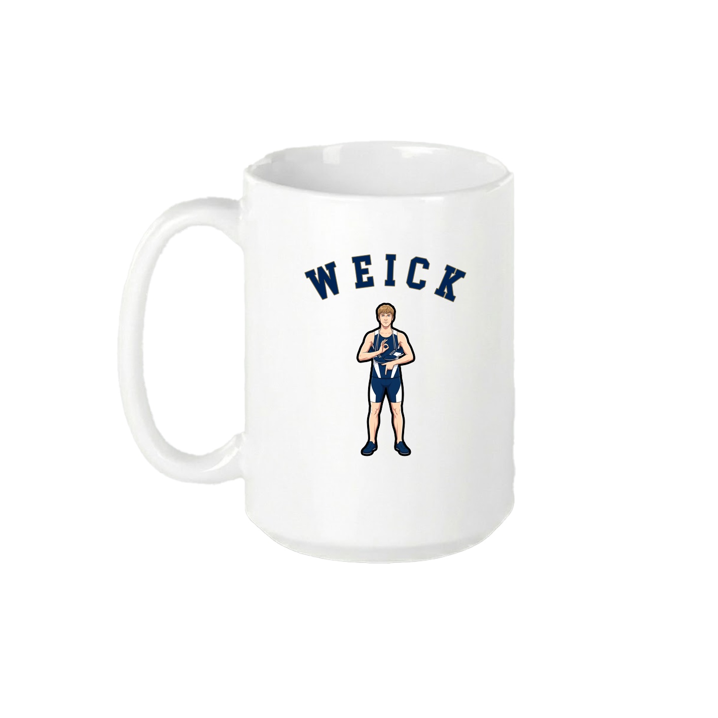 15oz Coffee Mug — Shirsey Arch in White