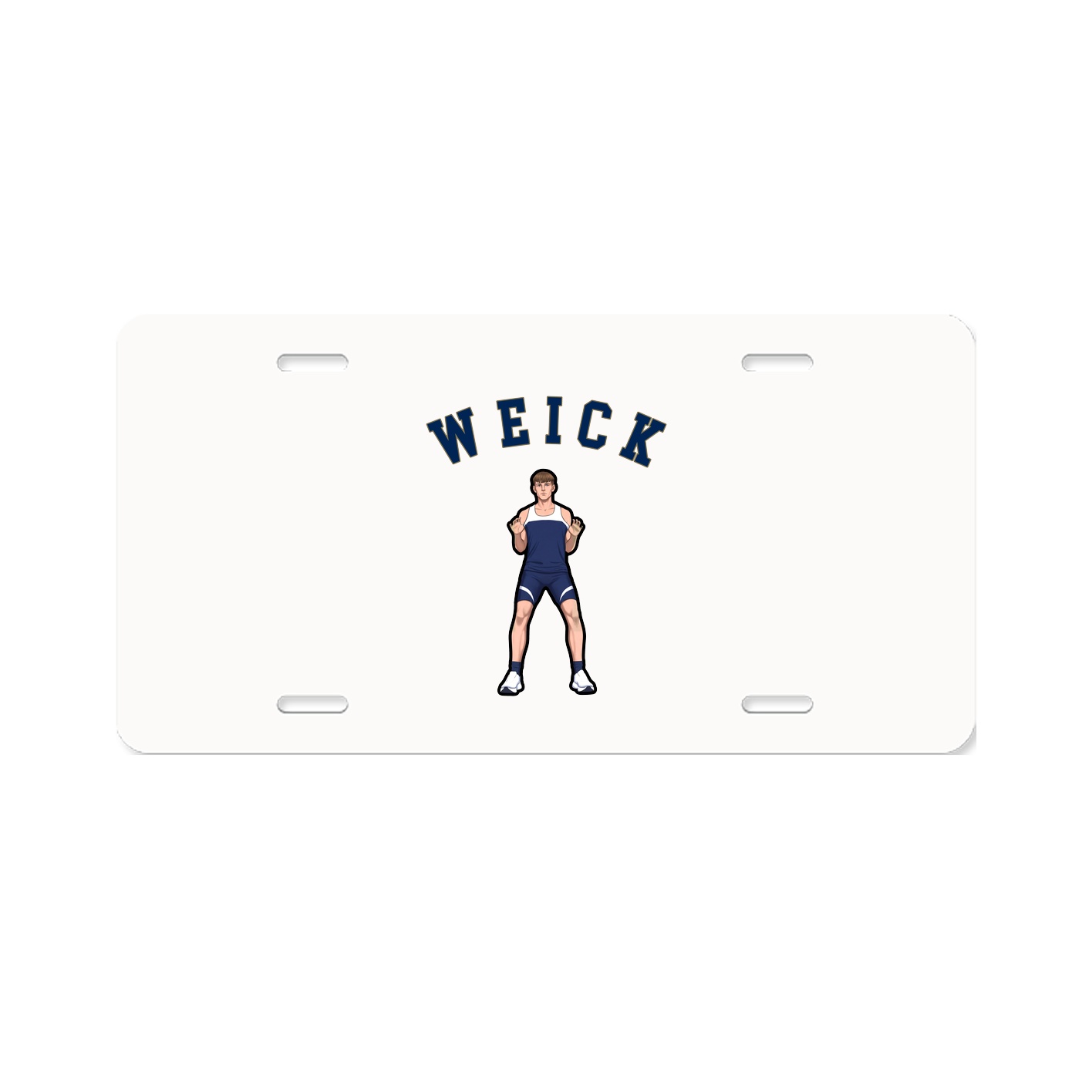 License Plate — Shirsey Arch in Classic