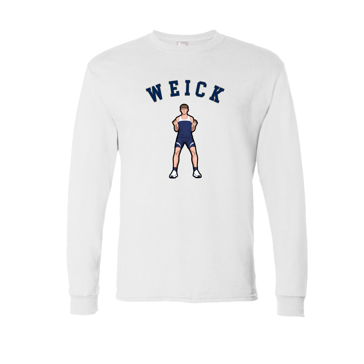 Long Sleeve Tee — Shirsey Arch in White