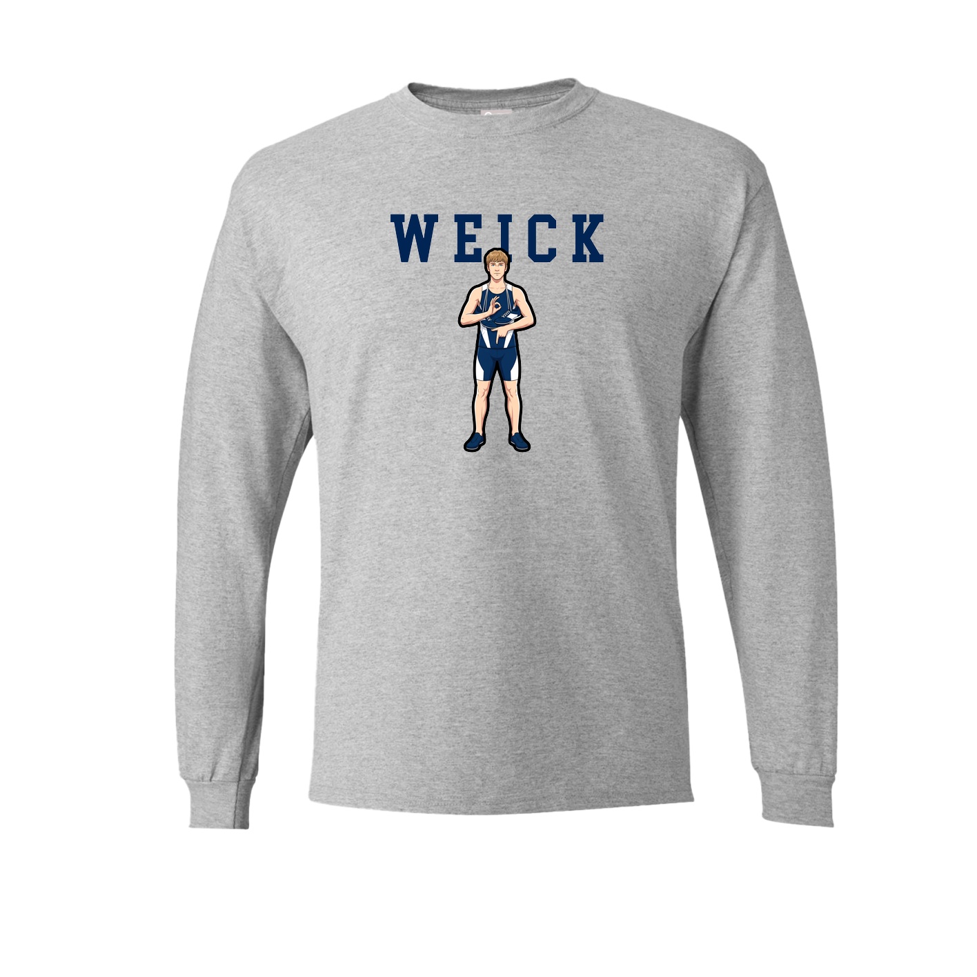 Long Sleeve Tee — Shirsey in Grey