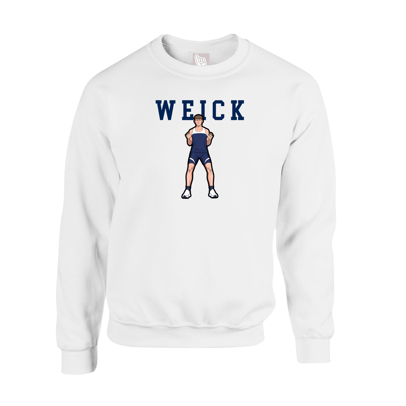 Fleece Crew — Shirsey in White