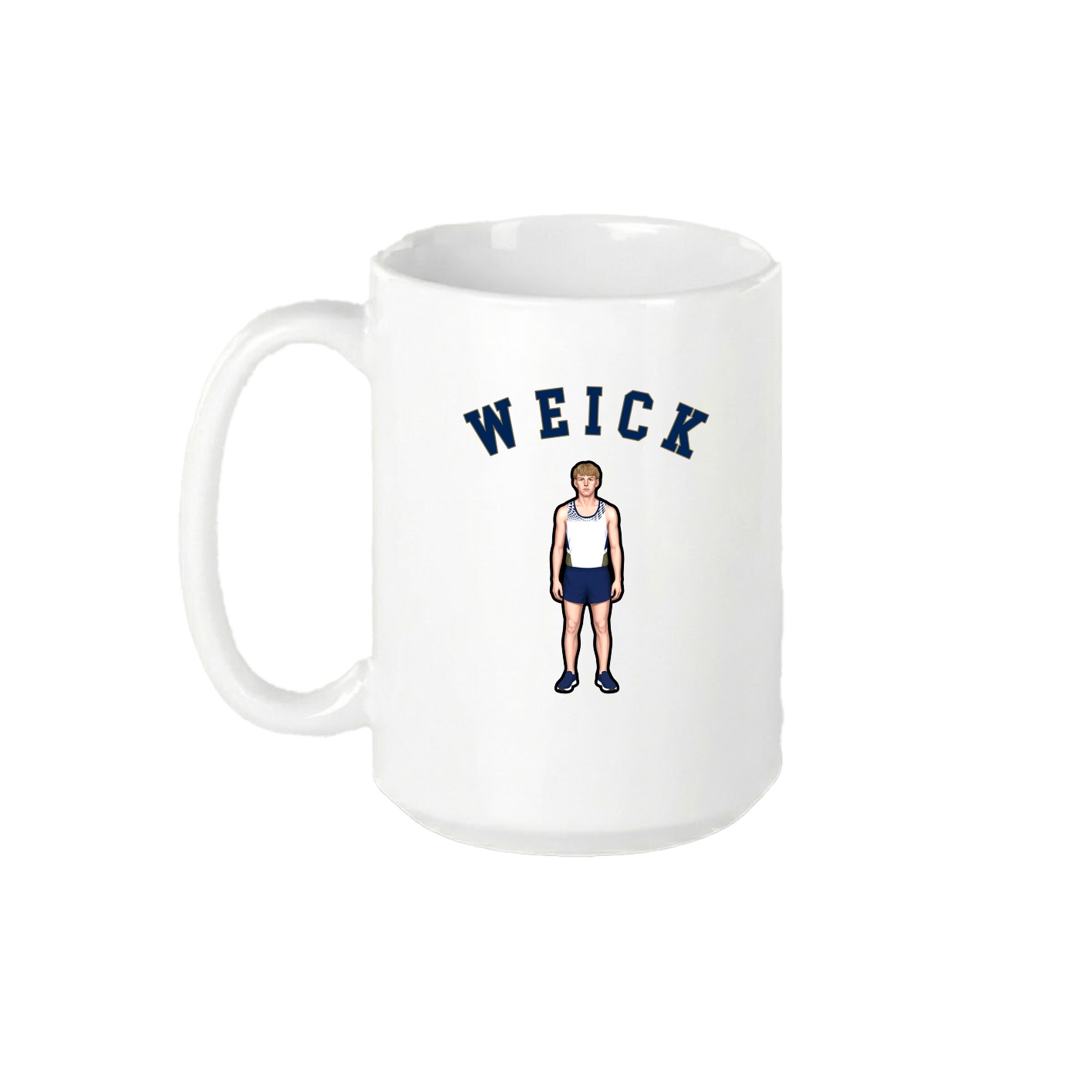 15oz Coffee Mug — Shirsey Arch in White