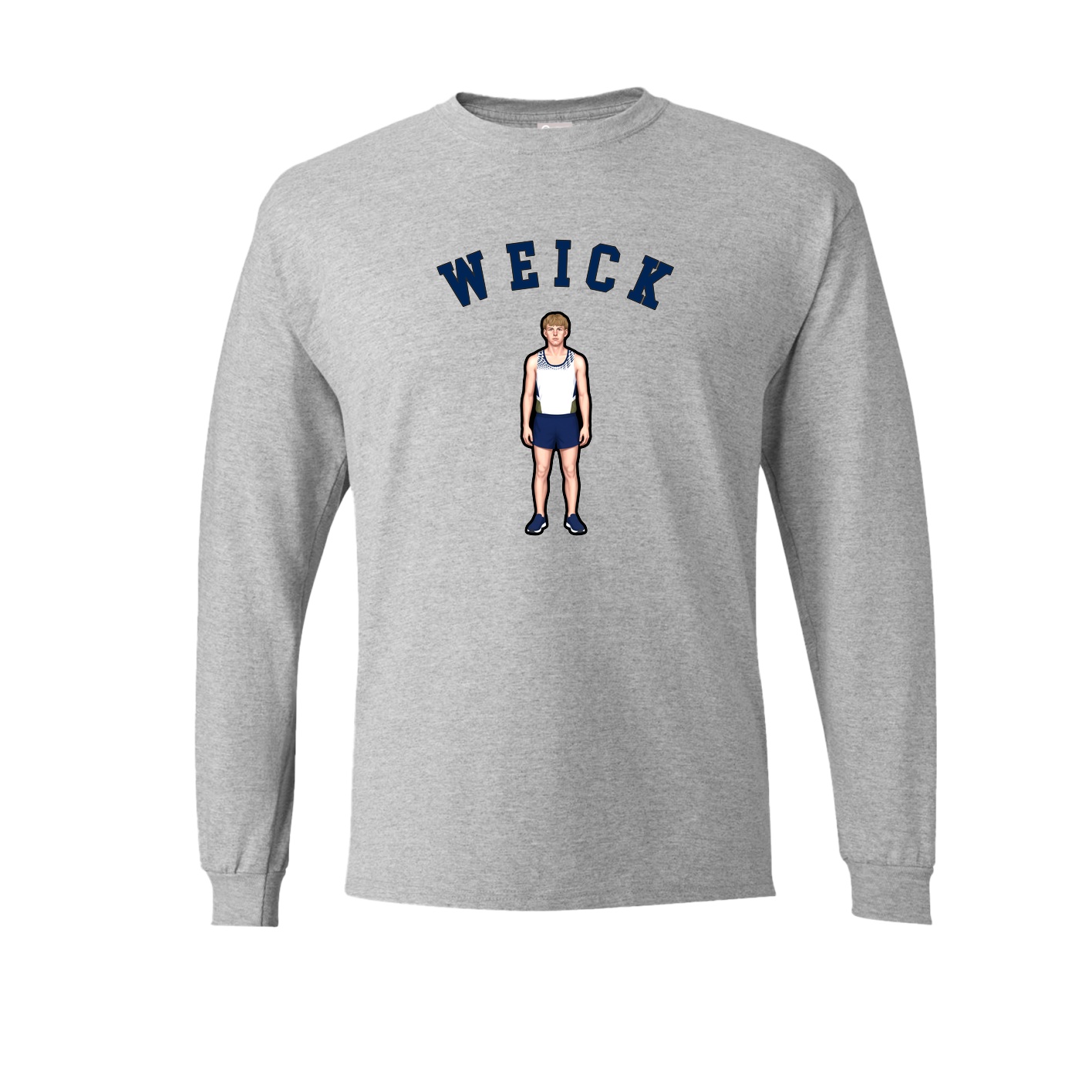 Long Sleeve Tee — Shirsey Arch in Grey
