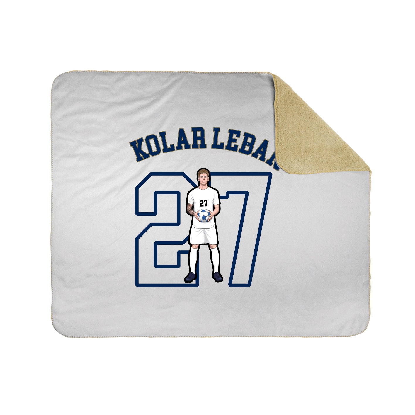 Throw Blanket — Shirsey Arch in White