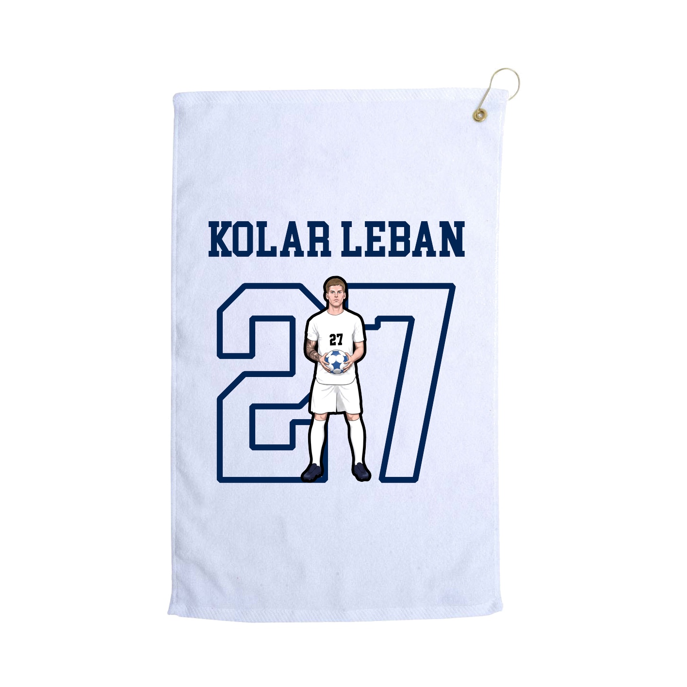 Golf Towel — Shirsey in White