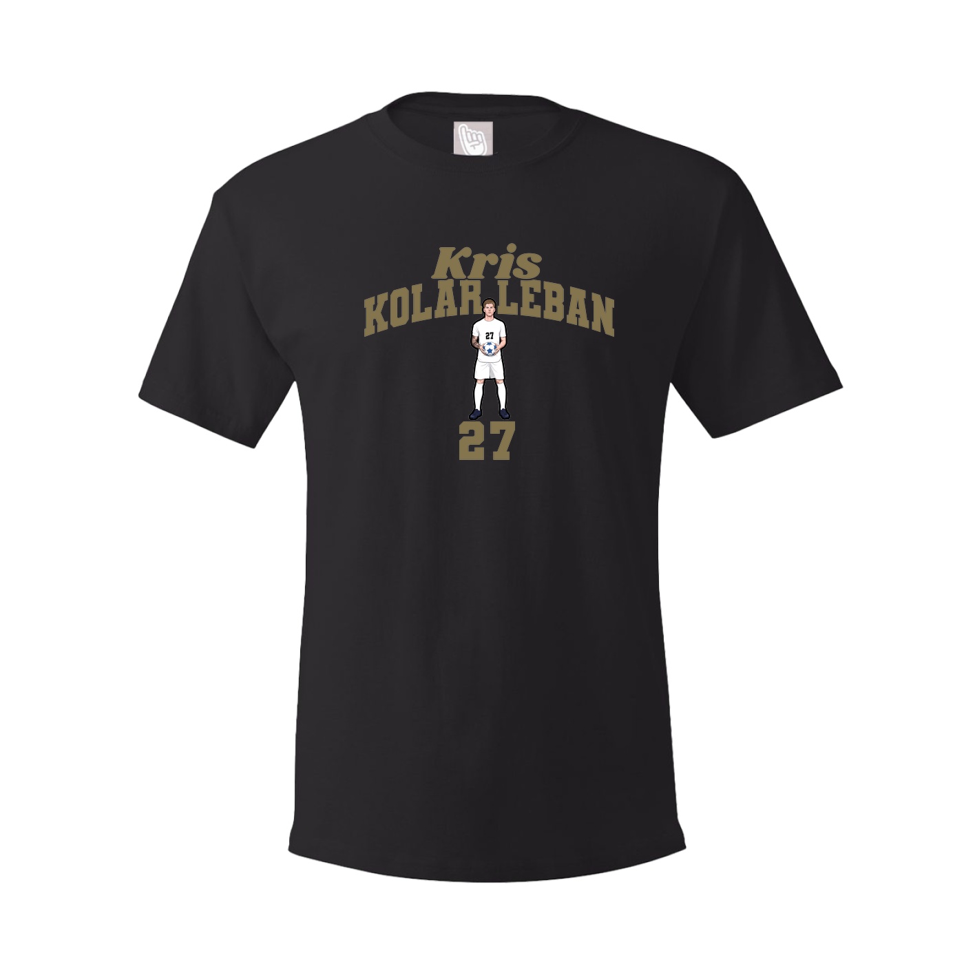 Youth Tee — Signature Arch in Black