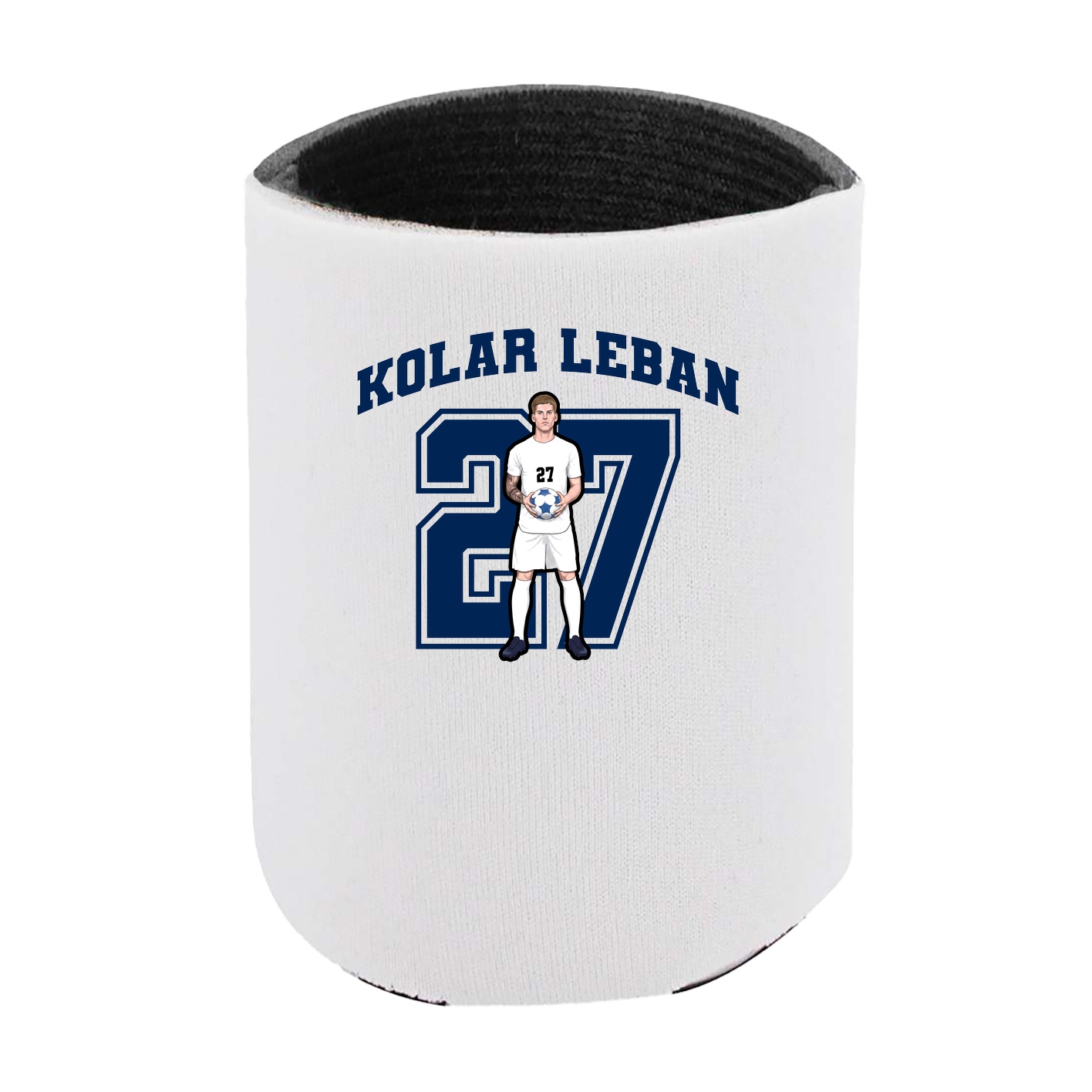 Can Holder — Number in White