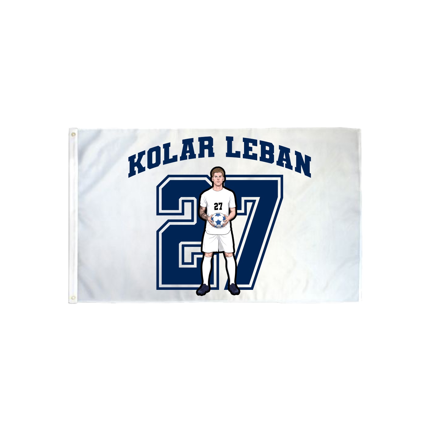 3x5 Flag — Number in Classic