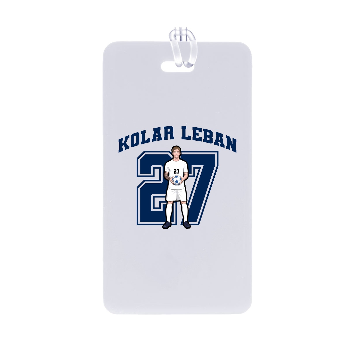 Bag Tag — Number in Classic