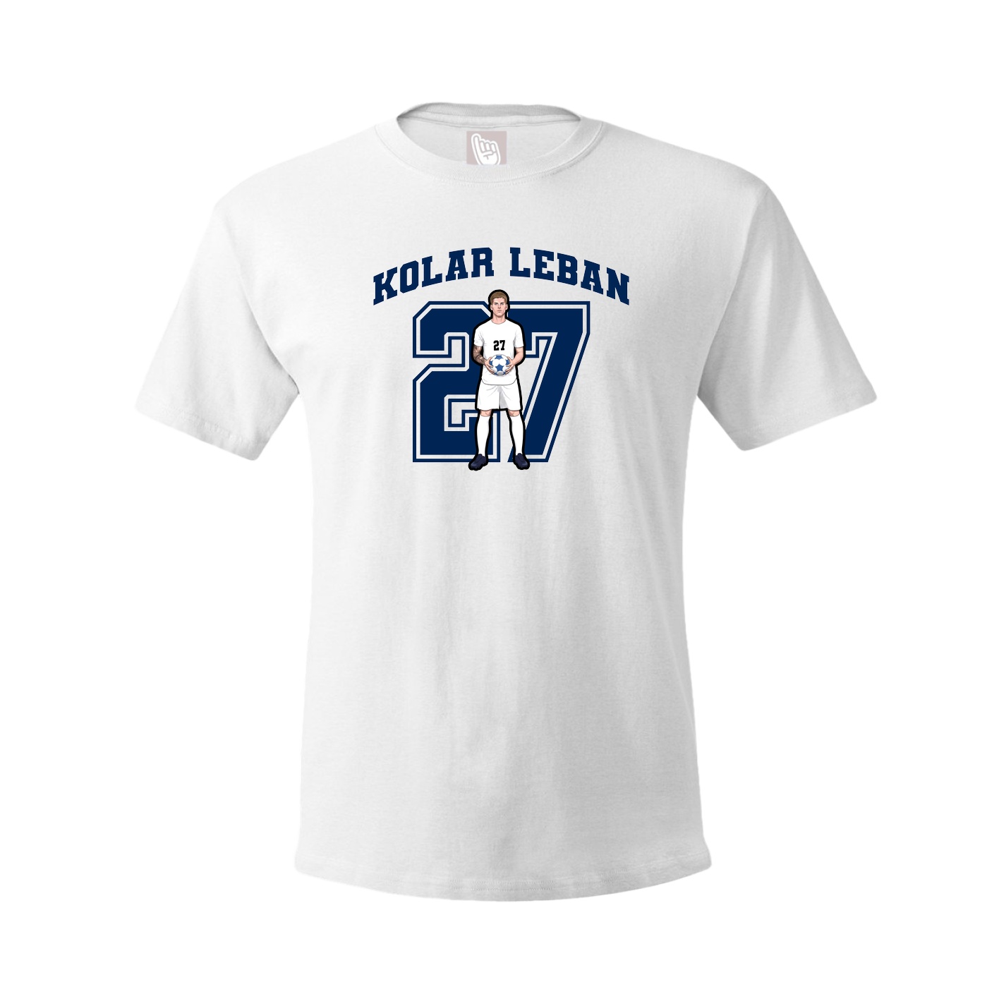 Tee — Number in White