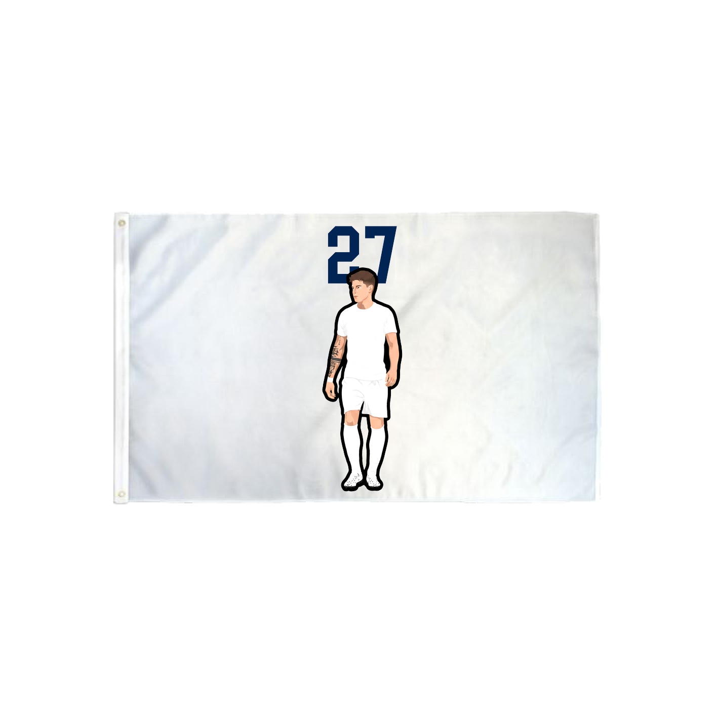 3x5 Flag — Number Top in Classic