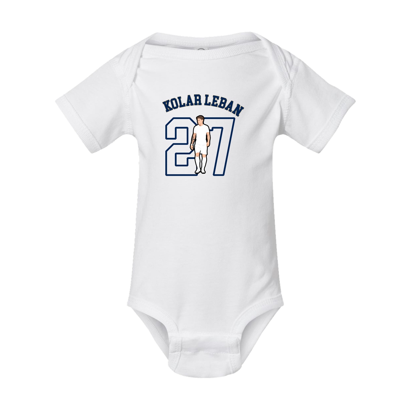 Baby Onesie — Shirsey Arch in White