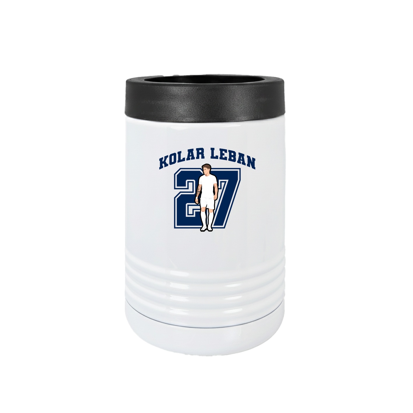 Beverage Holder — Number in White