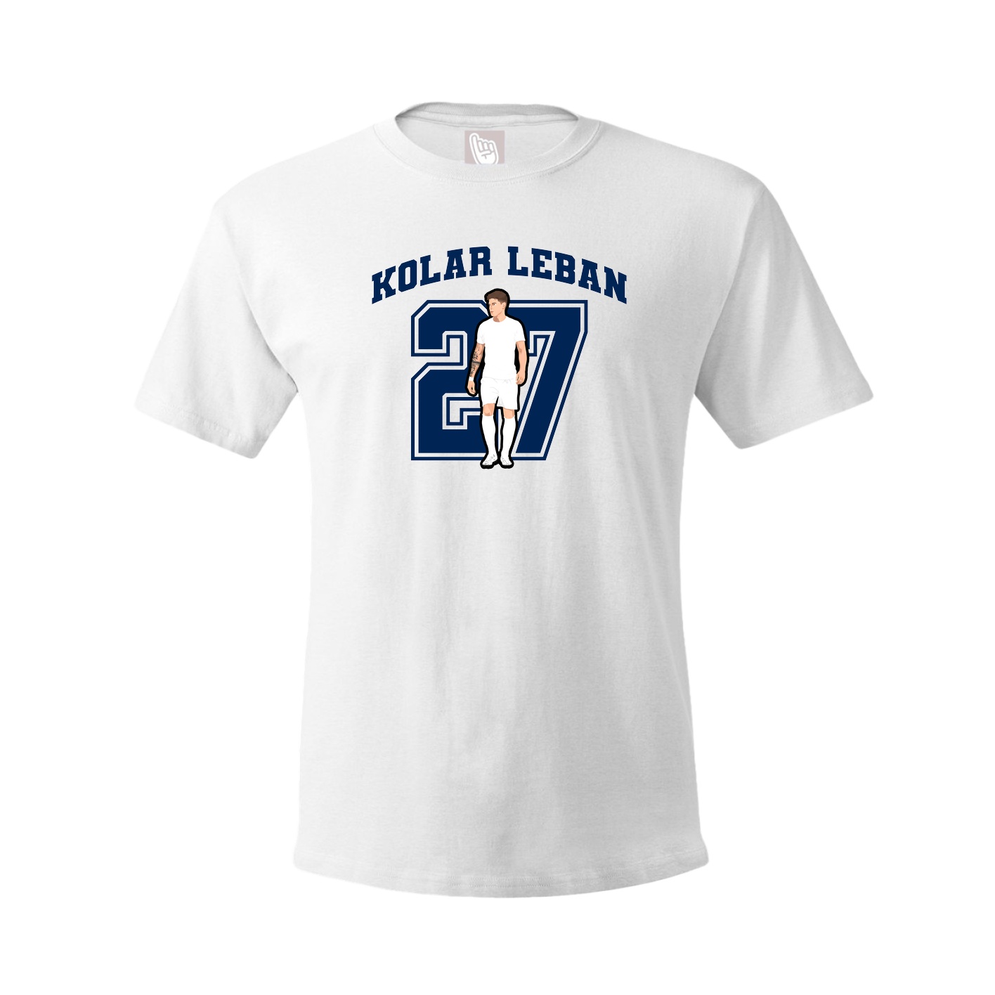Tee — Number in White