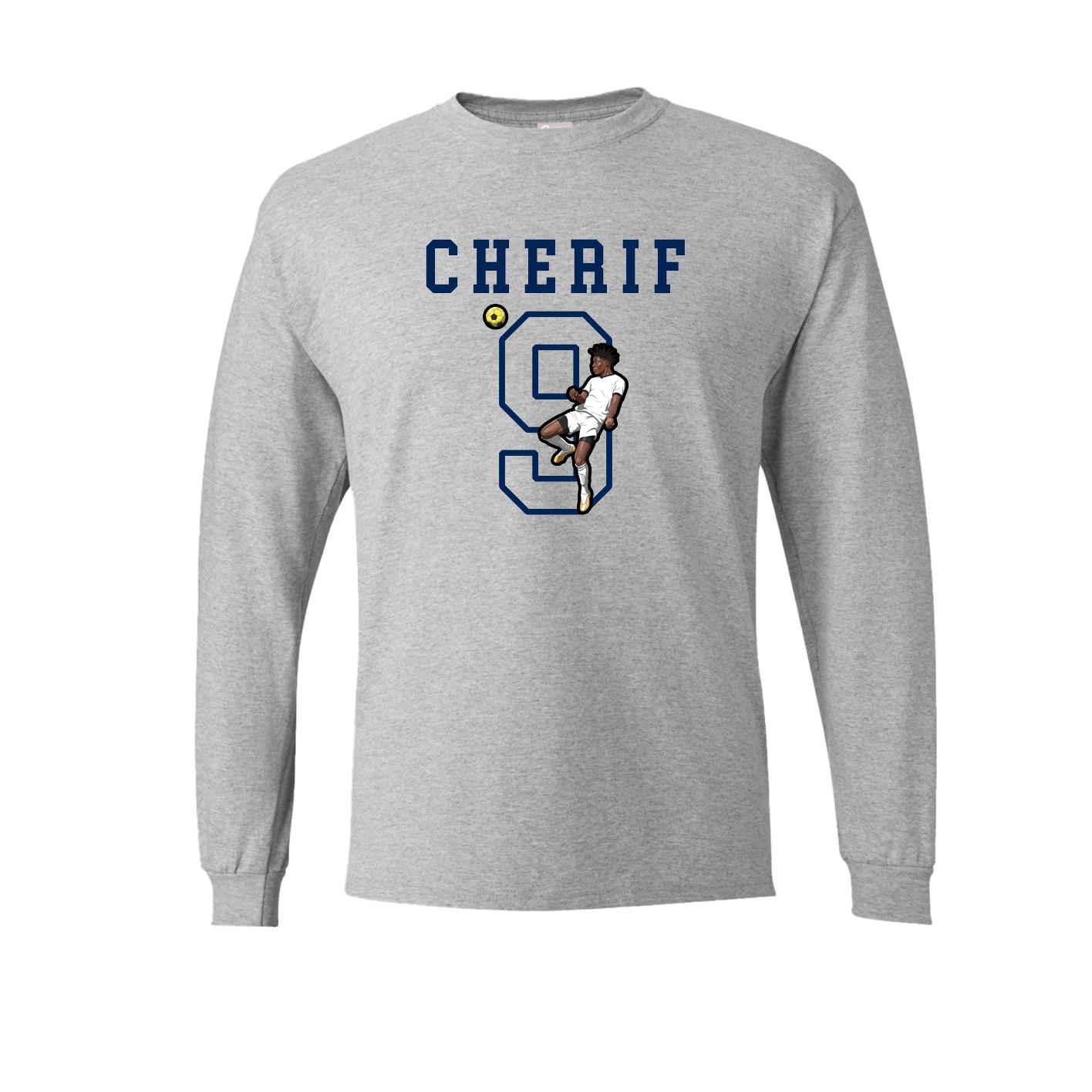 Long Sleeve Tee — Shirsey in Grey