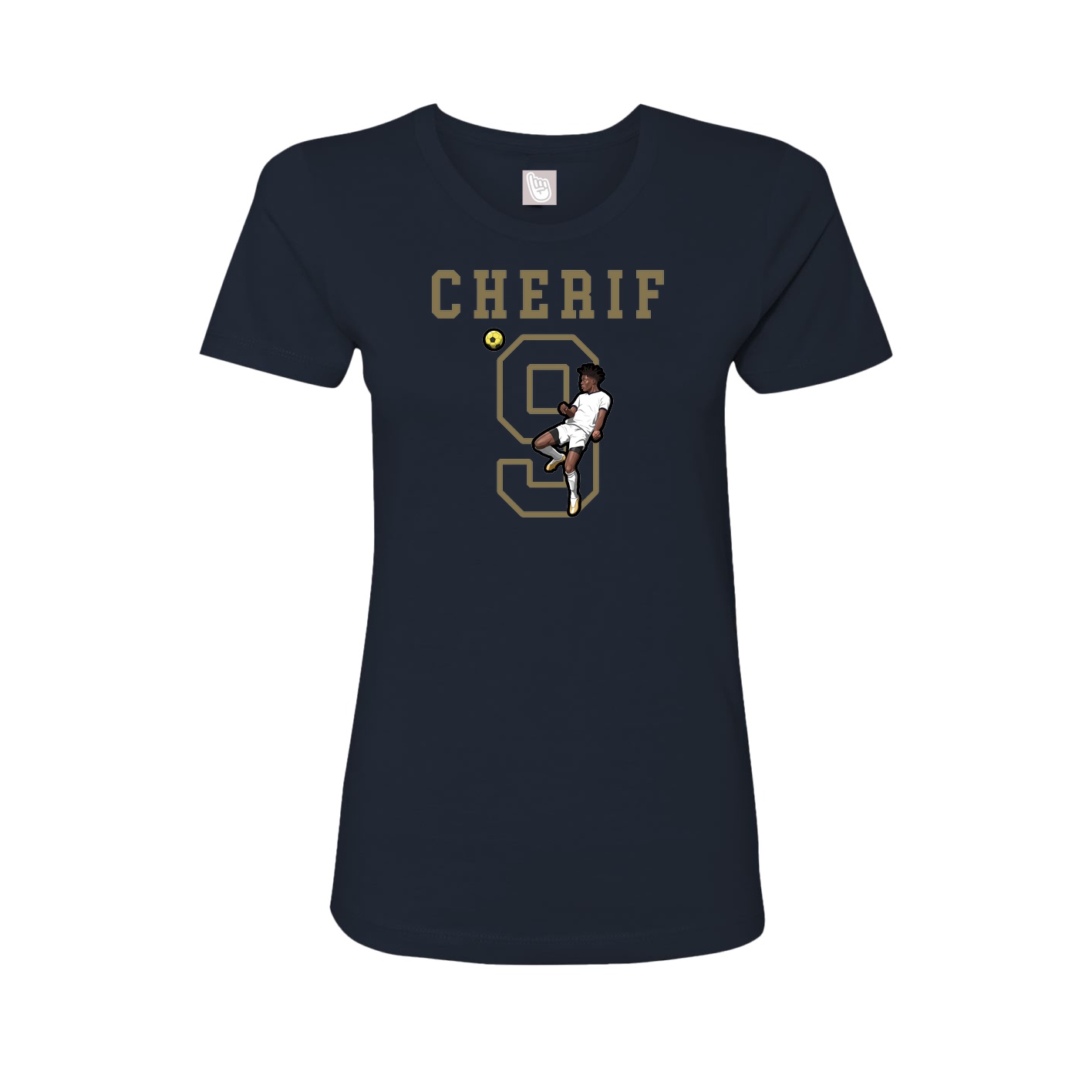 Fitted Women's Tee — Shirsey in Navy