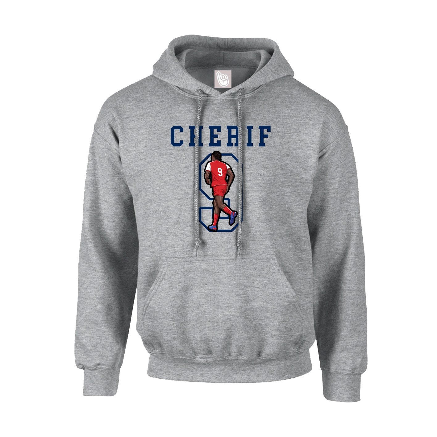 Hoodie — Shirsey in Grey